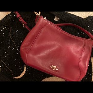 Red Coach Crossbody